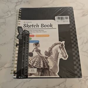 NEW/SEALED Popyola 9" x 12" - 68 lb Spiral Bound Acid-Free Pages Sketchbook